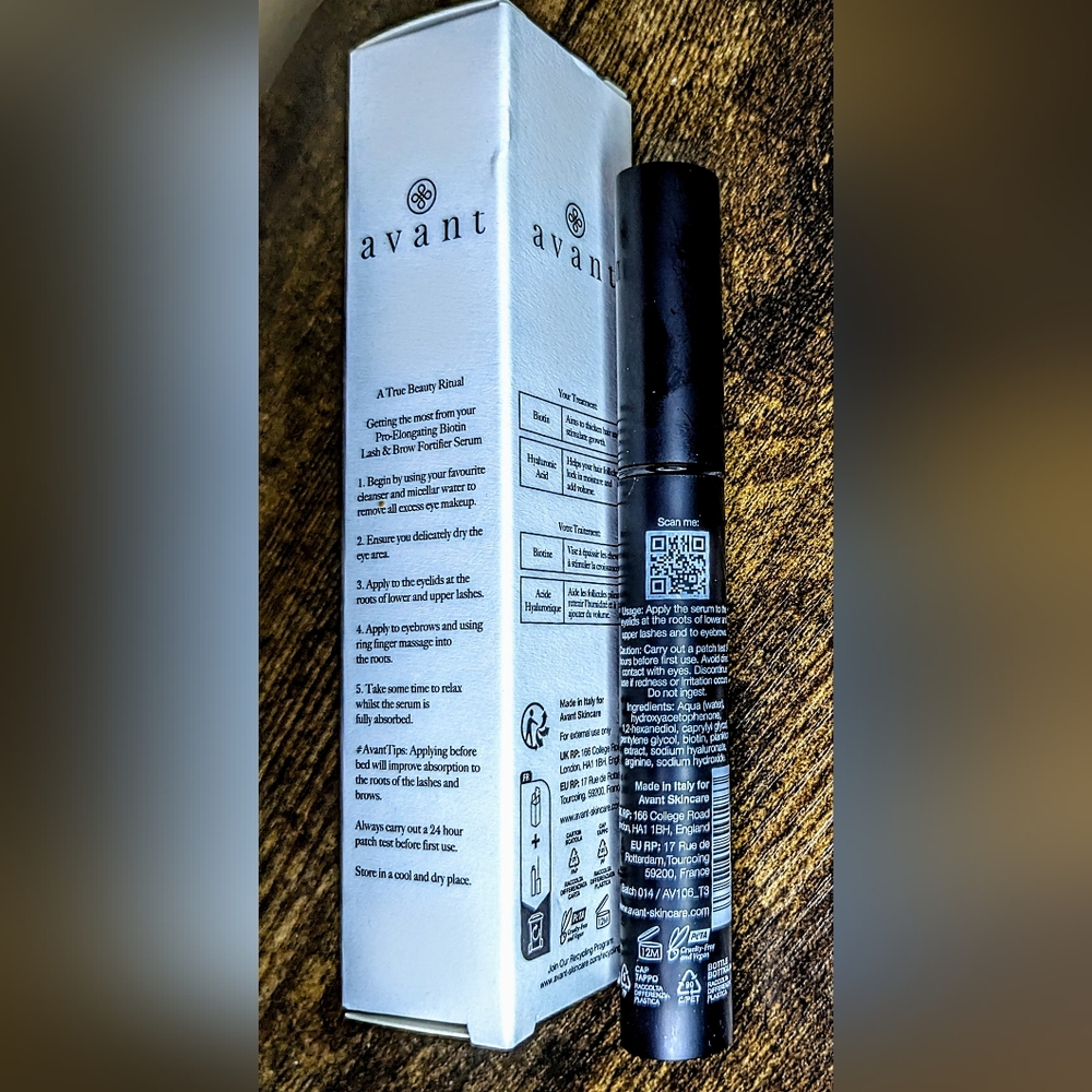 AVANT SKINCARE Pro-Elongating Biotin Lash & Brow Fortifier Serum - Picture 13 of 14